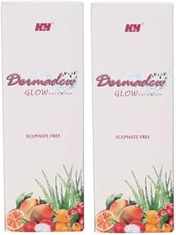 Dermadew Glow Face Wash - 100ml Pack Of 2