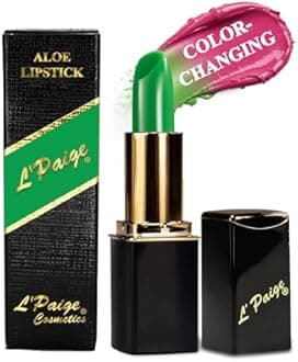 Lipstick L'Paige BASIC GREEN long-lasting mosturizing AloeVera will Change by L'Paige