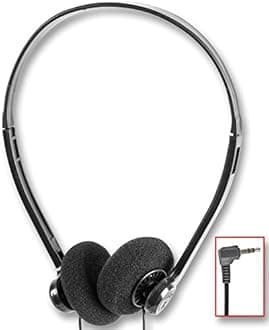 Pro Signal Stereo Headphones, 3m Lead, Over-Ear Design, Soft Cushions, 32ohm Impedance – PSG03470