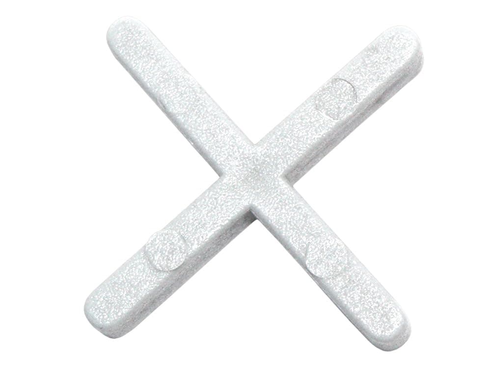 Tile Spacers for Correct Tile Placement | Quality Base Material | WHITE TILE SPACERS 3 MM (B200 U.)