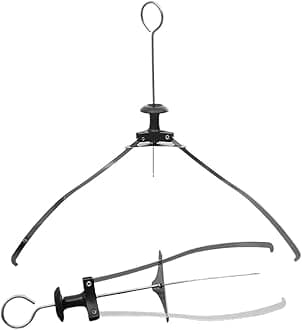 Universal Kitchen Plate Gripper Foldable Hot Dish Lifter Bowl Clip Anti-Scald Plate Holder with Ergonomic Non-Slip Handle for Cooking and Serving