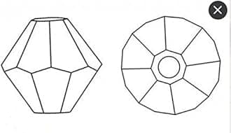 DIY 4mm 1000Pcs Bulk Faceted Bicone Crystal Glass Beads with Container Box Beads for Making Jewelry (Black)