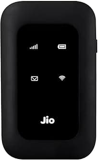 4G LTE Wireless Dongle | Portable Wi-Fi Hotspot with All Jio SIM Support | Up to 150Mbps Speed | 2100mAh Rechargeable Battery | Connects 10 Devices |Plug & Play Mobile Router for Travel & Home Office