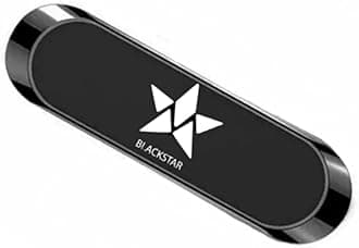 Blackstar [Original MX1 (Black) Magnetic Mobile Phone Holder for Car Dashboard/Bike/Home/Office - has Strong & Safe Magnets -Car Phone Mount Stand-Compatible with All Mobiles (MAGSAFE Incompatible)