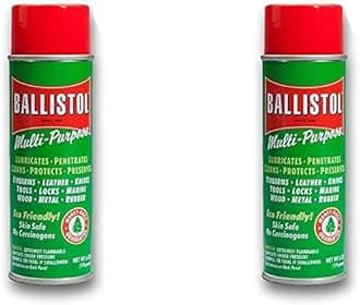 Ballistol Multi-Purpose Non-CFC Aerosol Can Lubricant Cleaner Protectant 6 oz, 2 Pack