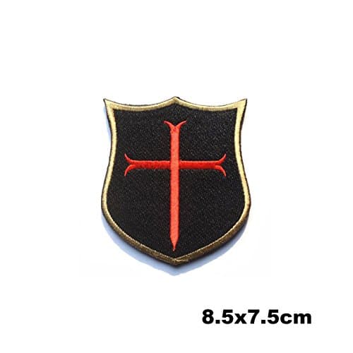 Crusaders Templar Cross patch Navy Seal Team Six DEVGRU Tactical Patch (Pattern 1)