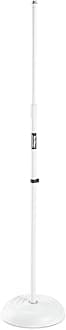 On Stage MC7201 Round Base Microphone Stand - (White)