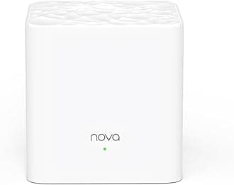 Tenda Nova Mesh WiFi System MW3 - Covers up to 1500 sq.ft - AC1200 Dual-Band Mesh Network - Whole Home WiFi Mesh System - Single Add-on Unit Simply Connects to an existing Nova Mesh Router - 1-Pack