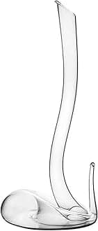 LOGEA Rotwein-Schlangen-Form, Handgeblasen 100% bleifreies crystal glass Cobra Wein decanters, creative Schlanga tented decantors Rotweininkarffe,53CM