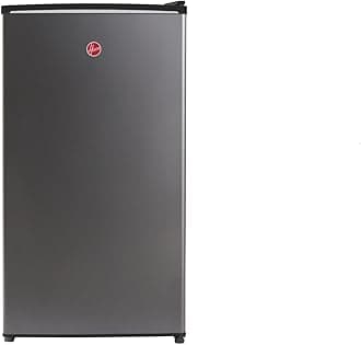 Hoover 118L Single Door Compact Refrigerator with Freezer Compartment - Mechanical Control, Adjustable Thermostat, Defrost Feature, 1 Year Warranty - Silver- HSD-K118-S