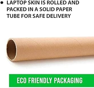 Full Laptop Skin Stickers HD Quality Sticker for Laptops Upto 15.6" (Dustproof|Waterproof|Scratchproof|Reusable) - Dreams FL Ron