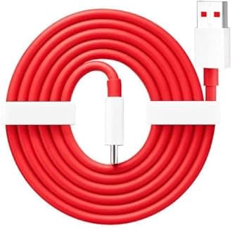 80W SuperVooc Fast Charging USB Type C Cable Compatible with Oneplus 11R/ 11/ NORD CE/Nord 2T/ 10T/ 10R/ 10 PRO/ 9RT/ 9 PRO/ 9/8/8t/7/7t/Nord CE 3/Nord 3/Nord (80W-Only Cable)