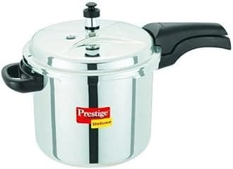 Deluxe Stainless Steel Pressure Cooker, 5.5 Liters