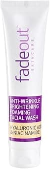 Anti-Wrinkle Whitening Foaming Facial Wash with Hyaluronic Acid and Niacinamide 100ml