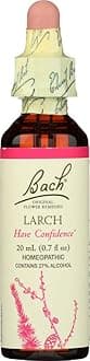 Bach Original Flower Remedies, Larch - Have Confidence - Natural Homeopathic Flower Essence for Emotional Balance - Vegan, Gluten Free, Sugar Free - 20mL Dropper