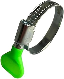 BoltzaThumb Screw/Wing Hose Pipe Clip Jubilee Clamp 32-50mm (9MM BW) x4