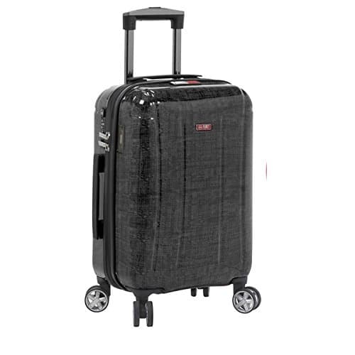 Smart Tech Case Hardside 23" Spinner, Black, One Size