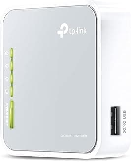 N150 Wireless 3G/4G Portable Router with Access Point/WISP/Router Modes (TL-MR3020)