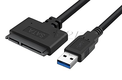 E2E SATA to USB 3.0 Cable Adapter for 2.5" HDD SSD Support UASP SATA III (#5538)