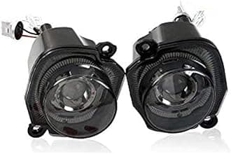 Bestmotoring Suzuki New Jimny JB64W JB74W LED Winker Amber/White Delight Function Front Lamp Clear Turn Signal Lens H30.7 Special Design Jimny Parts (Suzuki New Jimny JB64W JB74W, smoke lens black)