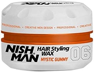 Nishman Hair Styling Cream Flexible 6- Natural Matte Finish | Moisturizing Effect | Firm Light Hold | Hair Style Cream (146g/150ml)