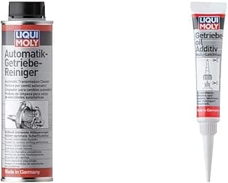 Liqui Moly 2512 Automatic Transmission Cleaner 300ml & 1040 Gearbox Oil Additive 20 g