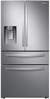 Samsung 28 Cu. Ft. 4-Door French Door Smart Refrigerator with FlexZone Drawer, Stainless Steel, RF28R7201SR/AA