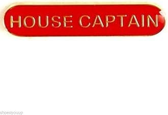 House Captain Badge ideal for schools (red)