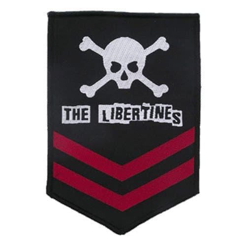 Libertines - Patch Skull and Bones (in OneSize)