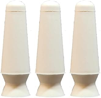 DMV Scleral Cup Large Contact Lens Handler -3 Pack - Inserts and Removes Scleral Contact Lenses and Prosthetic Eyes (White)