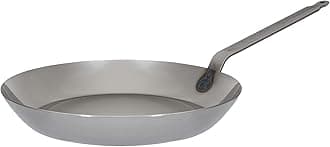 Bourgeat Black Carbon Steel Frying Pan, 15 3/4"