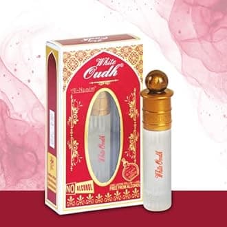 Al Nuaim White Oudh Attar Roll On Alcohol Free 6ml