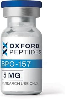 Oxford Peptides BPC-157 5mg Powder (Super Premium UK Lab | HPLC Tested 99%+ Purity)