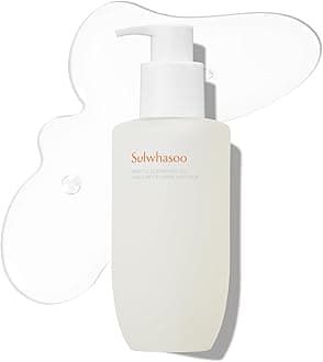 Sulwhasoo Gentle Cleansing Oil – Daily Oil Cleanser with Korean Herbal Ingredients for Face | Removes Waterproof Makeup & SPF, Softens & Nourishes Skin | Hydrating Double Cleansing, Korean Skincare
