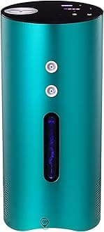 FXNFXLA Hydrogen Inhalation Machine, 99.99% High Purity H2 Hydrogen Inhaler, 4 Hours Continuous H2 Supply, SPE/PEM Ionizer, for Home Office(Size:900ml/min,Color:double suction)