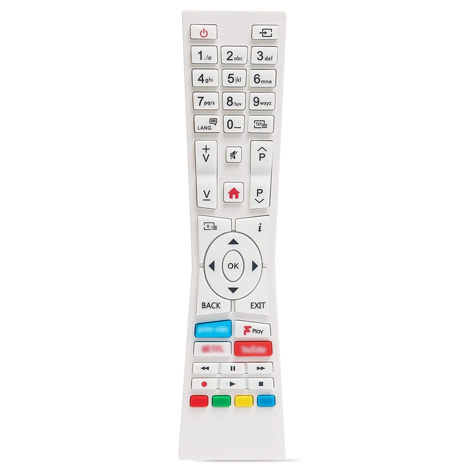 Replacement TV Remote RM-C3339 for JVC Remote Control Smart 4K LED TV LT-43C890 LT-40C890 LT-49C890 LT-43C790(A) LT-32C790(B) LT-43C790 LT-40C790 LT-49C790 LT-24C605 LT-32C605, No Setup Required
