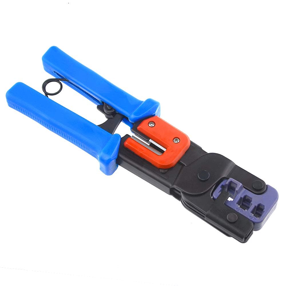 Professional Multi-function Wire Crimper telephone tool crimps cable wire stripper wire crimper and cuter for 8P8C(RJ-45) 6P2C 6P4C 6P6C RJ-11 RJ-22(4P2C 4P4C)handset modular plug