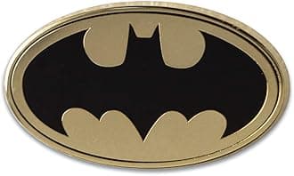 Ata-Boy Batman Logo 1" Full Color Enamel Pin
