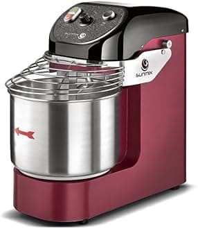 Sunmix Easy Line Spiral Dough Mixer (Red, 15kg)