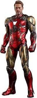 Hot Toys Movie Masterpiece DIECAST Avengers/Endgame 1/6 Scale Figure Iron Man Mark 85 (Battle Damage Version)
