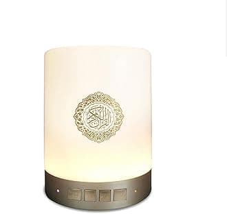 OUD Bukhoor Quran Speaker Night Light Lamp, Portable LED Touch Cube with Remote MP3 Music Player, Rechargeable Full Quran Recitations