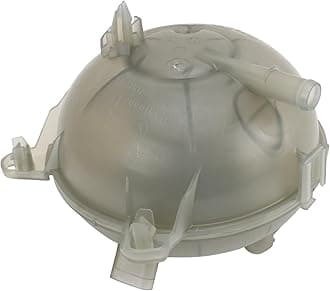 TRQ Radiator Coolant Reservoir Expansion Tank Overflow Bottle Compatible with Audi Volkswagen VW3014109