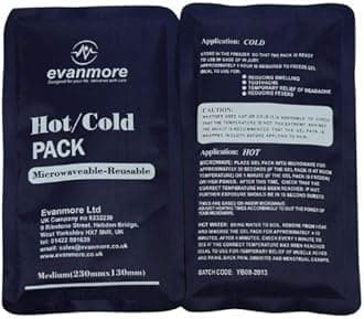 2 x  Standard Reusable Hot Cold Gel Packs