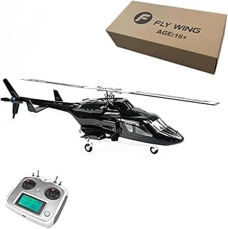 RC Helicopter for Adults, FW450L Airwolf 450-Class Remote Control Helicopter 2.4G RC 6CH Electric Airplane Model, Indoor Aircraft Flying Toy for Beginner Adults