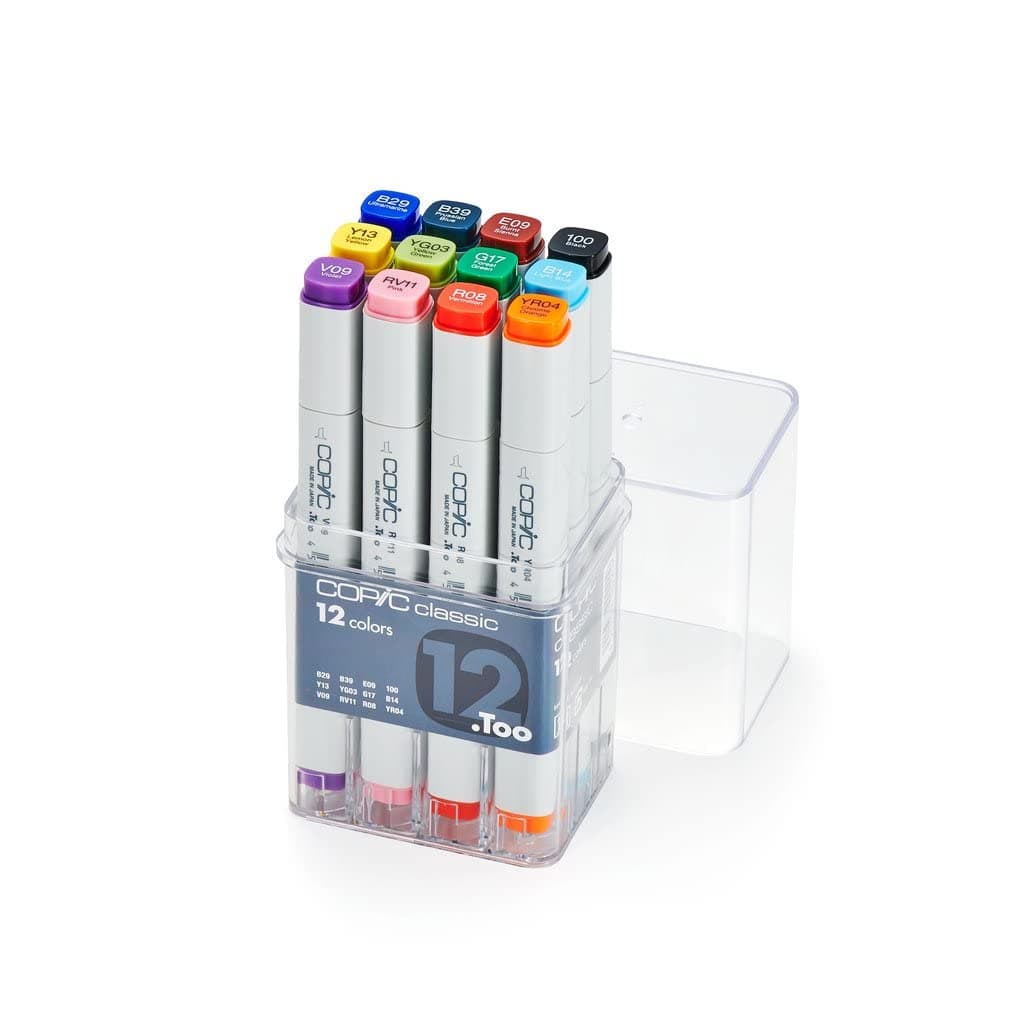 Markers 12-Piece Basic Set