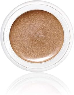 RMS Beauty Luminizer Highlighter - Creamy Light-Reflective Organic Face Makeup Palette for Dewy, Glowing & Nourished Skin - Gold (0.17 Ounce)