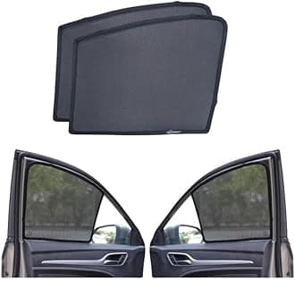 NEODRIFT 'NeoShade' Magnetic Car Sunshades for Maruti Suzuki Fronx – Set of 4 (Front + Rear Windows) | UV Protection, Magnetic Grip, Rear Zipper Shades, Privacy & Heat Control