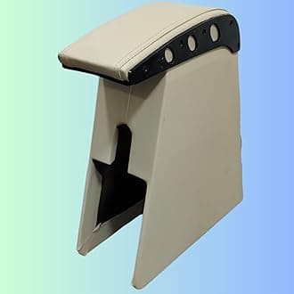 Pabla Enterprises Wooden Car Center Armrest Console compatible with Maruti Suzuki Dzire 2017-2026 & New Swift 2024+ Zxi & Zxi+ model (Beige color)