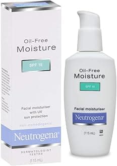 Neutrogena Oil-Free Moisture For Oily Skin, Spf 15 115Ml,1Count