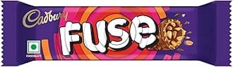 Cadbury Fuse Peanut & Caramel filled Chocolate Bar, 23 g